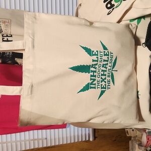 New TOTE Cannabis Accessories Filled Bag. Custom Printed in My Store.